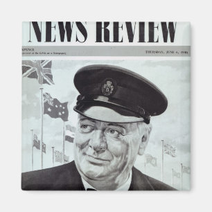 Winston Churchill Magnet