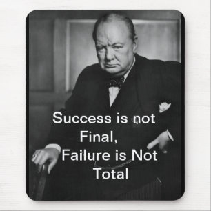 Winston Churchill - Mousepad - Success