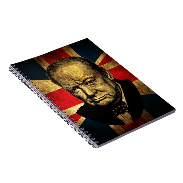 Winston Churchill Notebook (Right Side)