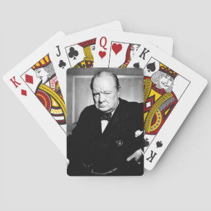 Winston Churchill Playing Cards