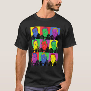 Winston Churchill Pop Art Vintage History Tee