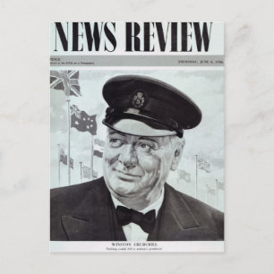 Winston Churchill Postcard