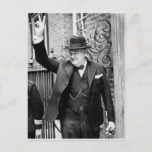 Winston Churchill Postcard