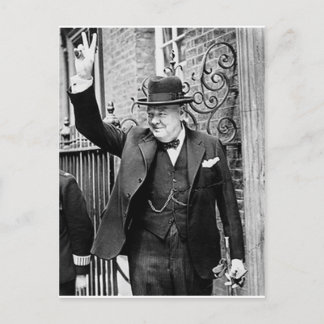 Winston Churchill Postcard