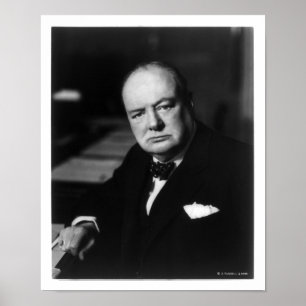 Winston Churchill Poster