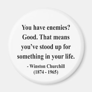 Winston Churchill Quote 3a Magnet