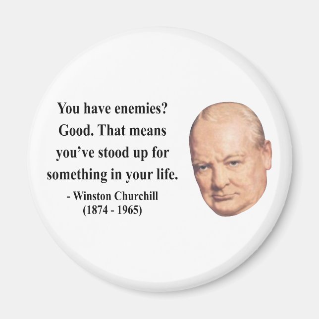 Winston Churchill Quote 3b Magnet (Front)