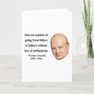 Winston Churchill Quote 5b Card