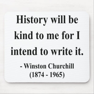 Winston Churchill Quote 7a Mouse Mat