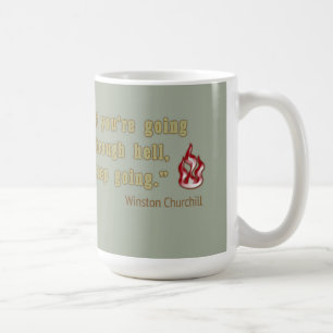 Winston Churchill quote Coffee Mug