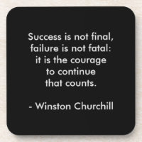 Winston Churchill Quote; Success