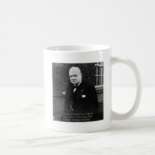 Winston Churchill "Success Never Final" Gifts Coffee Mug