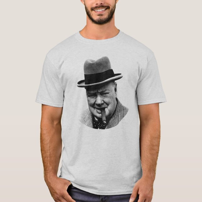 Winston Churchill T-Shirt (Front)