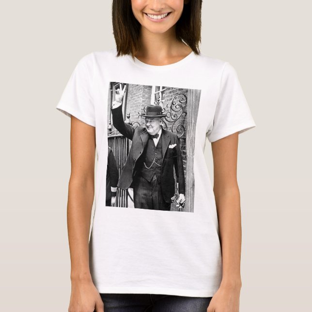 Winston Churchill T-Shirt (Front)