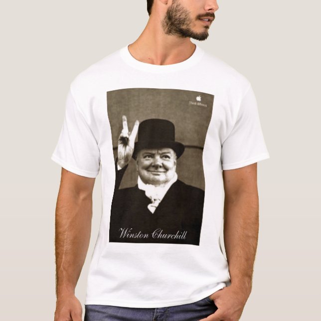 Winston Churchill T-Shirt (Front)