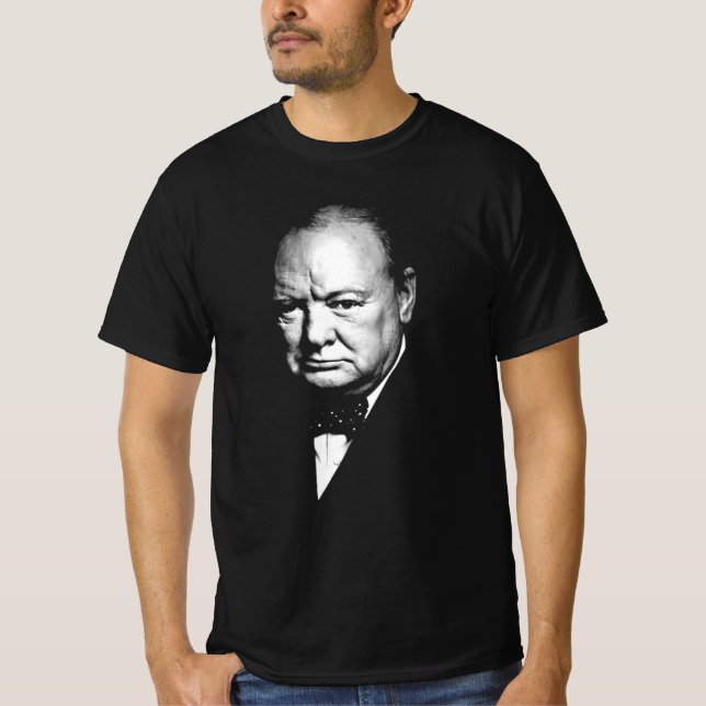 Winston Churchill T-Shirt (Front)