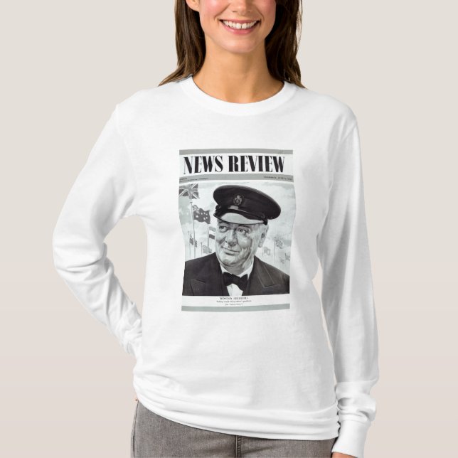 Winston Churchill T-Shirt (Front)