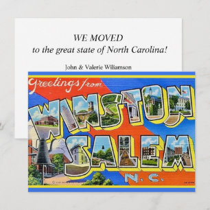 Winston Salem Moving Announcement
