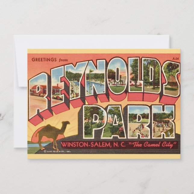 Winston Salem NC Moving Announcement (Front)