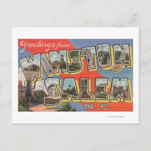 Winston-Salem, North Carolina Postcard