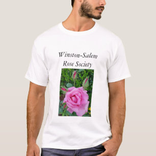 Winston-Salem Rose Society Men's Basic T-Shirt
