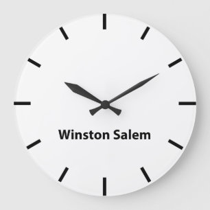 Winston Salem United States Time Zone Newsroom Wal Large Clock