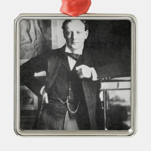 Winston Spencer Churchill in 1904 Metal Tree Decoration