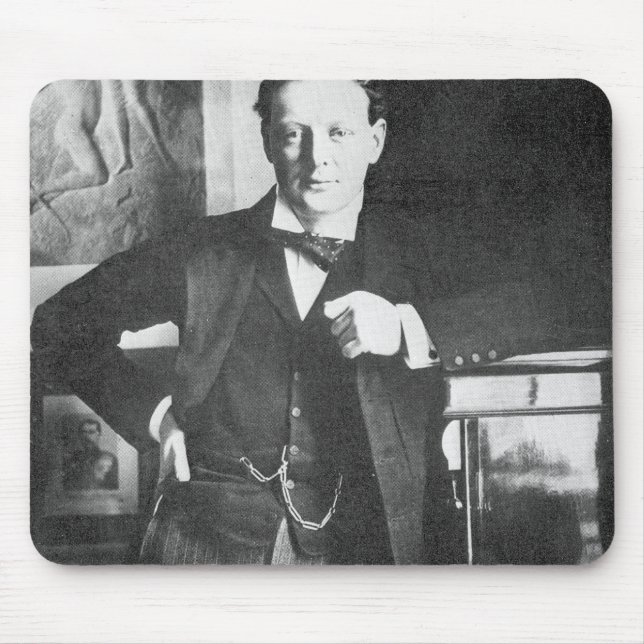 Winston Spencer Churchill in 1904 Mouse Mat (Front)
