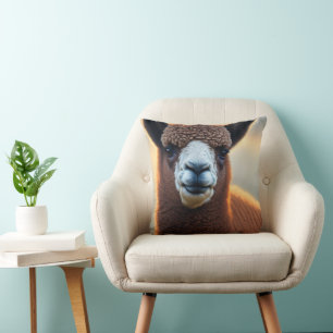 Winston The Brown Alpaca, Cushion