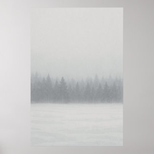 Winter 10, January Fog, Seasonal Print