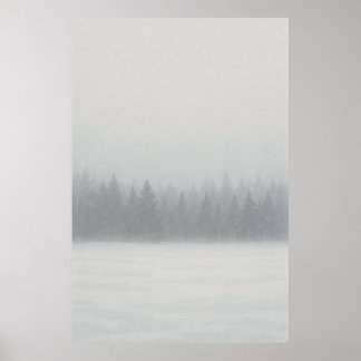 Winter 10, January Fog, Seasonal Print