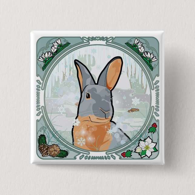 WINTER 15 CM SQUARE BADGE (Front)