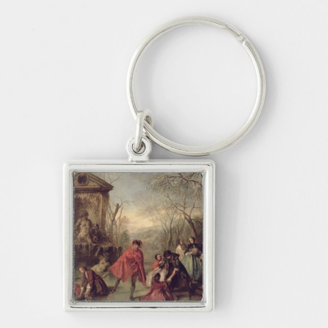 Winter, 1738 key ring (Front)