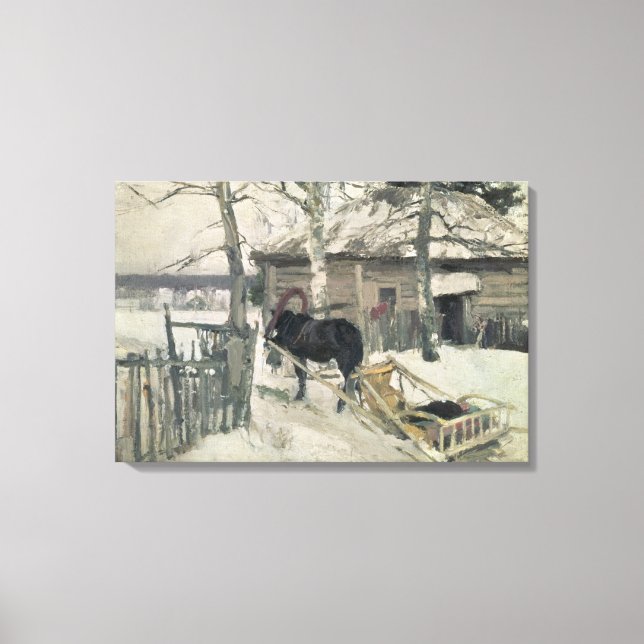 Winter, 1894 canvas print (Front)