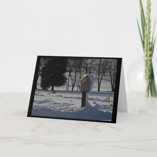Winter ~ 27 holiday card (Front)