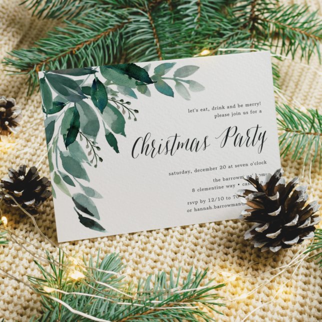 Winter Abundance | Christmas Party Invitation (Creator Uploaded)