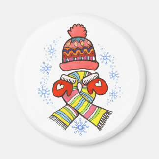 Winter Accessories Magnet