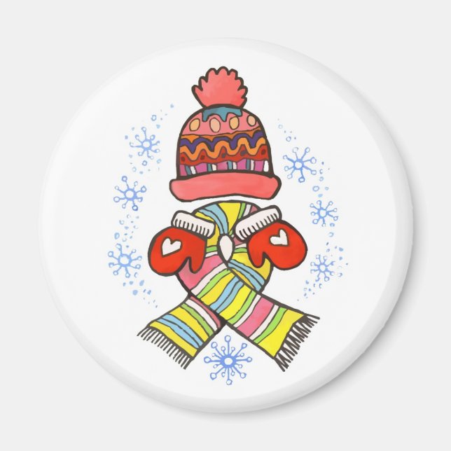 Winter Accessories Magnet (Front)