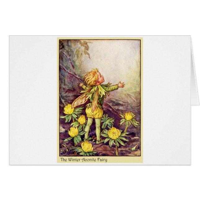 Winter Aconite Fairy (Front Horizontal)
