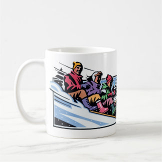 Winter Adventure Ceramic Mug - Cosy Hot Cocoa Mug