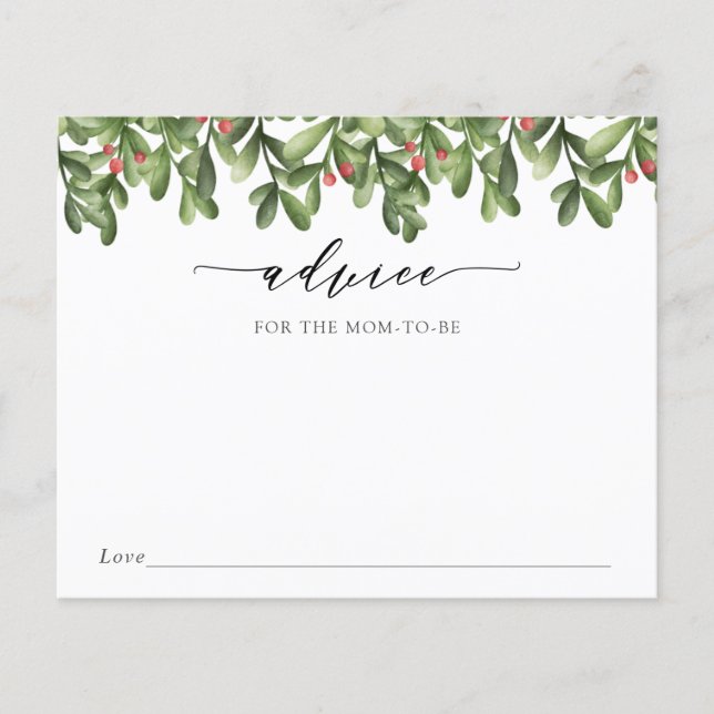 Winter Advice for the Mummy-to-Be (Front)