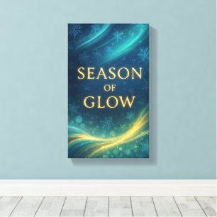 Winter Aesthetic Canvas - Cosy Seasonal Home Décor Print