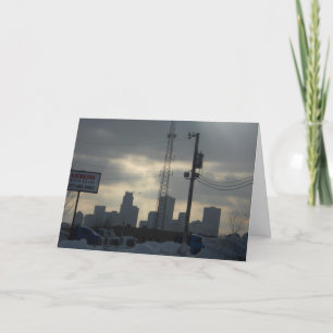“Winter Afternoon in Minneapolis" Get Well Card