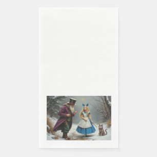 Winter Alice paper guest towels Napkin