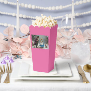 Winter Alice pink popcorn boxes