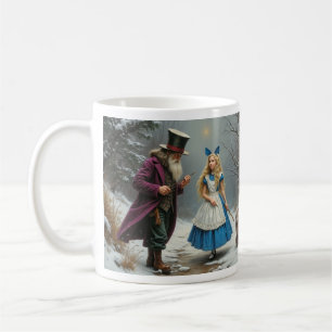 Winter Alice right hand mug