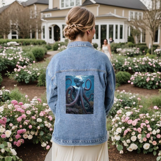 Winter Alice women denim jacket (Wedding Back)