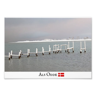 Winter Als Odde/Denmark Photo Print!