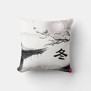 Winter American MoJo Pillow