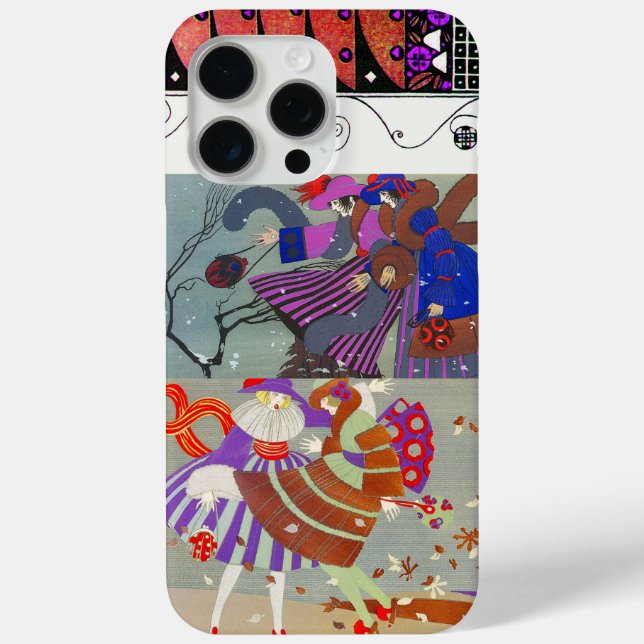 WINTER AND AUTUMN / FASHION COSTUME DESIGNER Case-Mate iPhone CASE (Back)